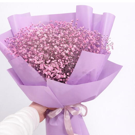 Pink Baby s Breath Bouquet