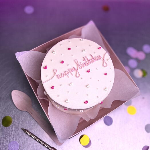 Бенто happy birthday с днем рождения с сердечками