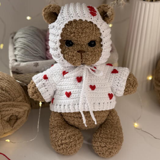 Мишка Куорина мягкая игрушка