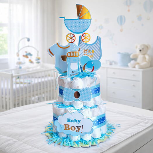 Diapers Cake Boy