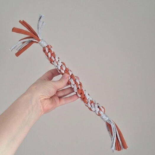 Канат игрушка из хлопкового шнура