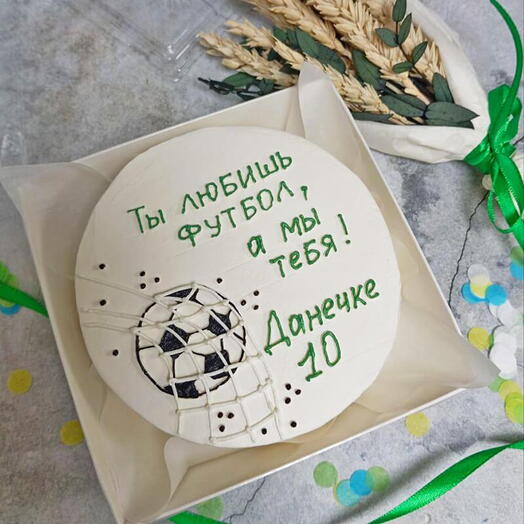 Бенто-торт футбол