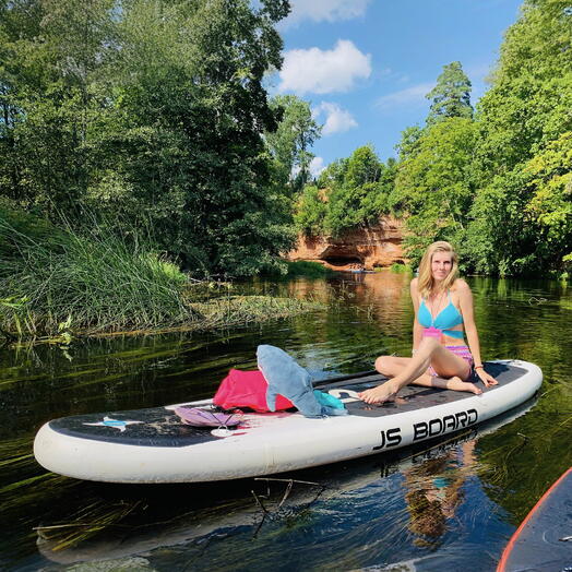 Подарочный сертификат на САП прогулку "Каньон реки Оредеж с пикником", эмоции и впечатления в подарок