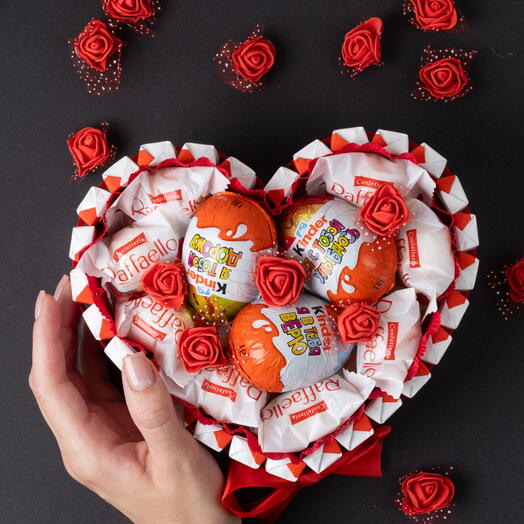 Сердце Kinder mix