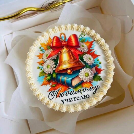 Бенто для любимого учителя, на выпускной из школы, на последний звонок, на выпускной из начальной школы
