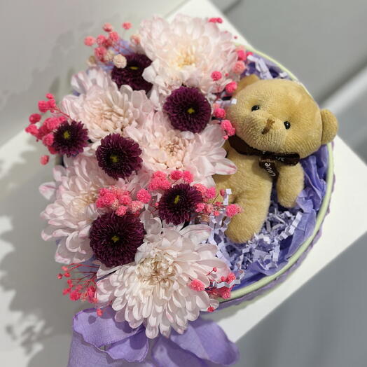 Композиция с милым мишкой 🧸