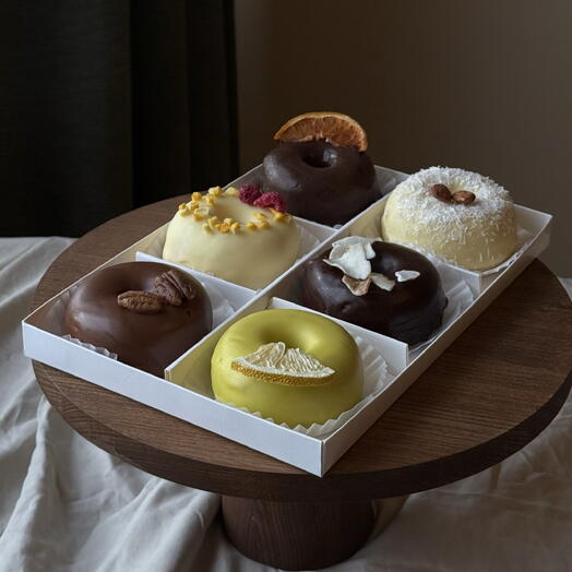 Набор Donut cake "Собери сам" - 6 шт