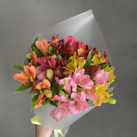 Букет микс из альстромерий 🌸