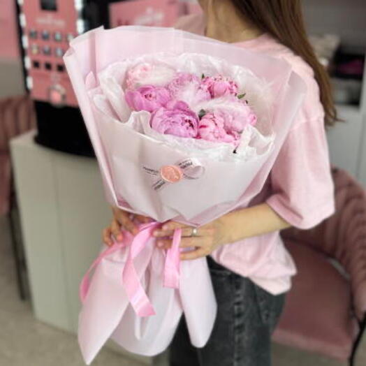 Облачко из сезонных пионов🌸