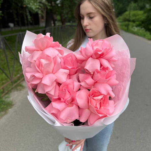 Букет из французских роз