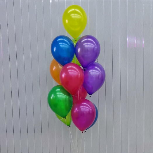 Фонтан из шаров 11 шт