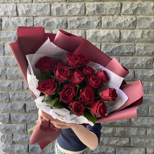 Букет красная малышка🌹🍒