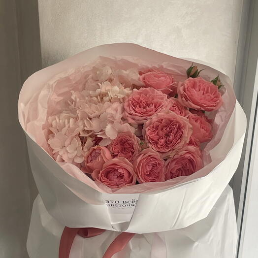 Розовый закат