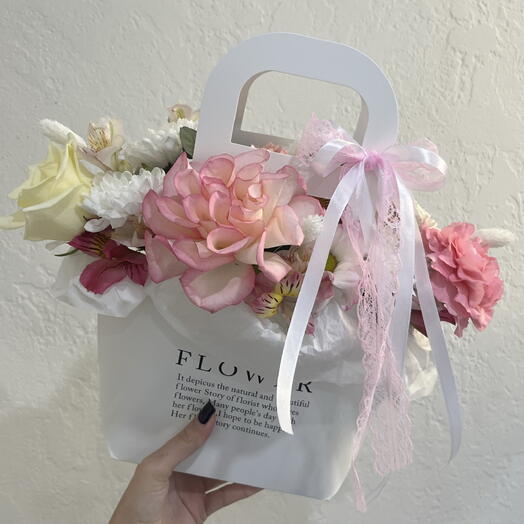 Нежная сумочка с розами🎀