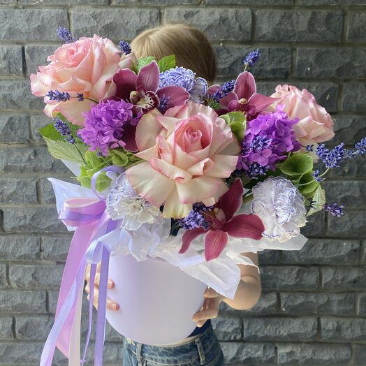 Яркая композиция Лавандовый рай 💜