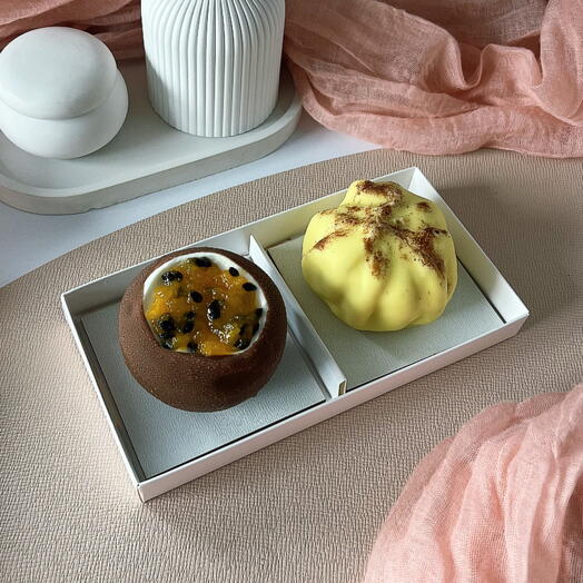 Набор корпусных пирожных кокос 🥥 и Попкорн 🍿