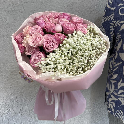 Нежный воздушный букет 💐