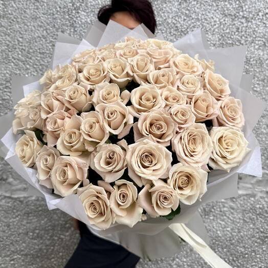 «Королевский фарфор» 51 роза Квиксенд! Акция -50%