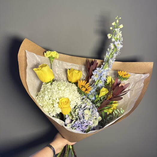 Букет интерьерное цветущее поле🌼