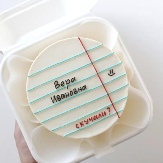 Бенто торт на 1 сентября