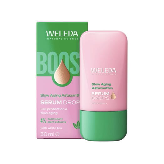 Органическая сыворотка-бустер для лица Slow aging Weleda