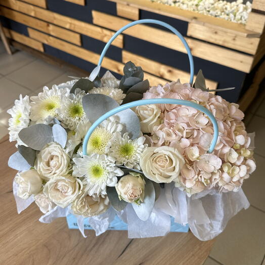Сумочка с цветами нежная 🌸