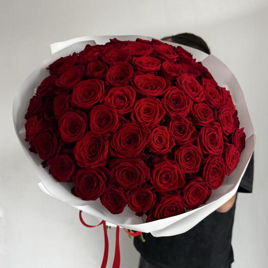 51 красная роза ❣️