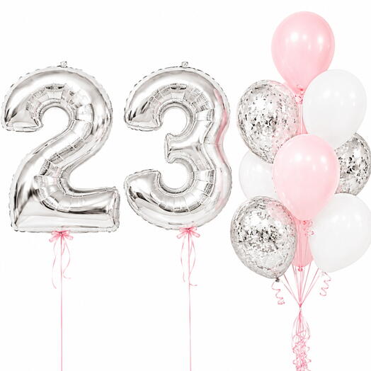 Воздушные шарики «23»