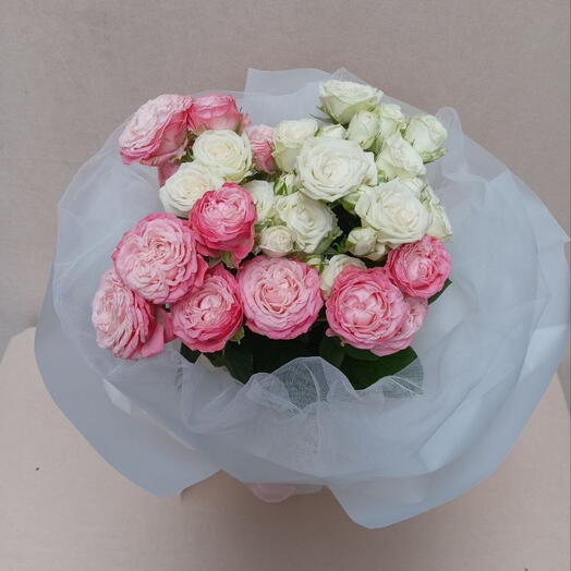 5 spray roses bouquet