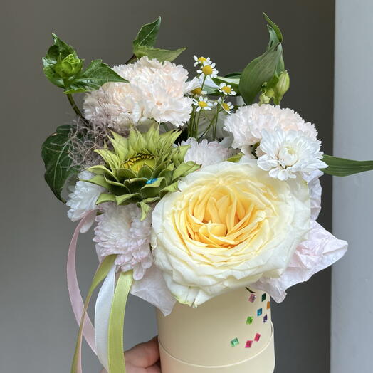 Композиция в коробочке💛