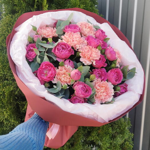 Мисти баблс и диантус💕