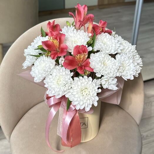 Композиция в коробочке «Адэль»🌸