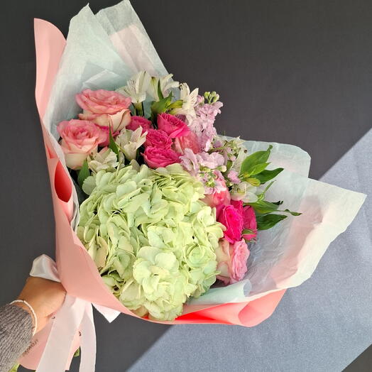 🌸🌟Букет с гортензией