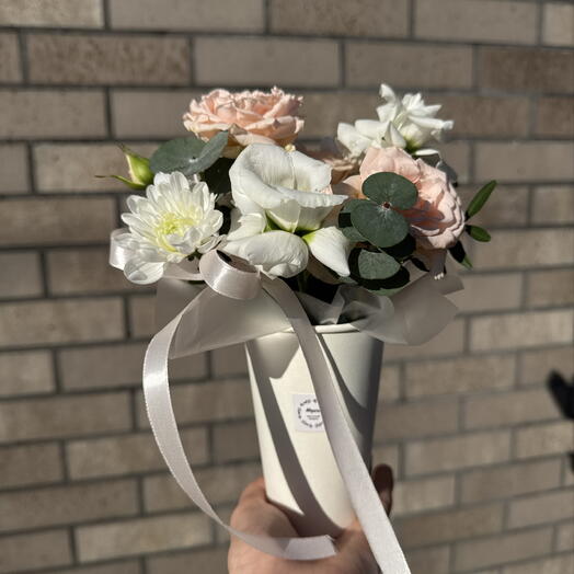 Мини композиция в стаканчике😇🌸