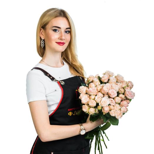 15 rosas de té en forma de peonía