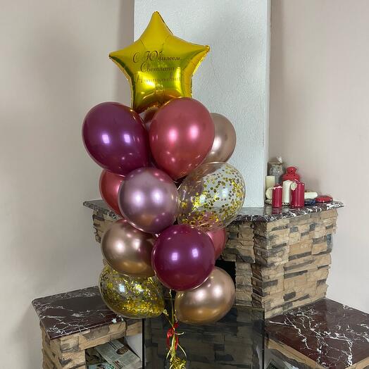 Globos de Cumpleaños, 15 piezas