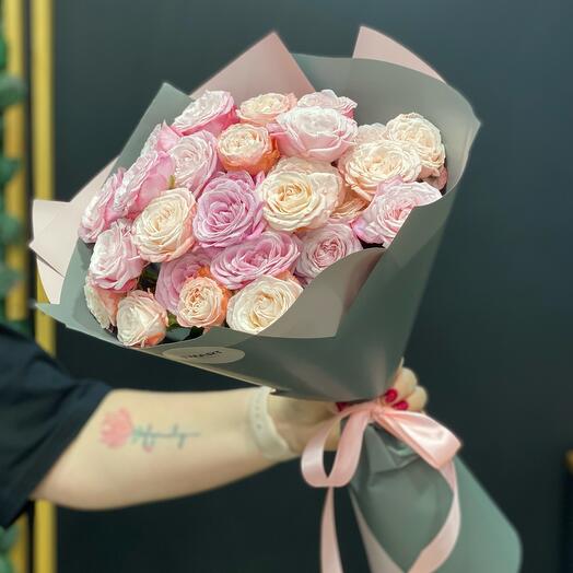 Peony - shaped bush roses