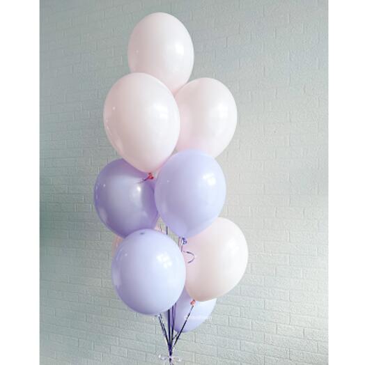 Juego de globos de helio Lavanda, 10 globos