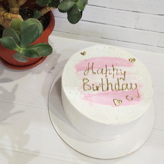 Торт 1.5кг «Happy birthday»