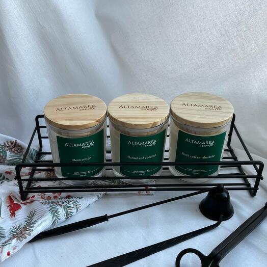 Aromatic candle "Absinthe from black currant" 200ml