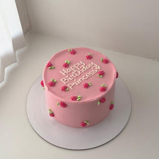 Happy Birthday Princess Cake