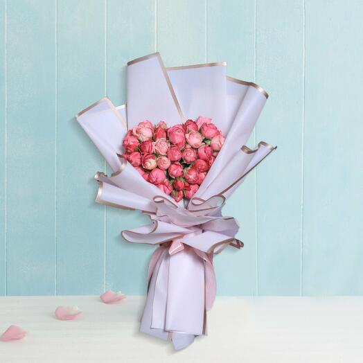 Heart Shape Mini Bouquet