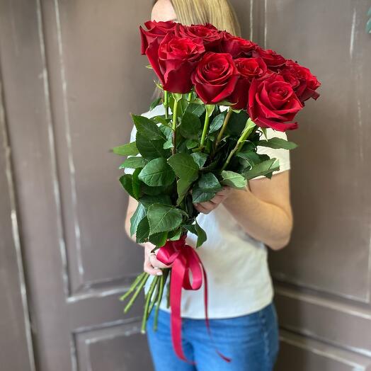 Rosa Burdeos debajo de la cinta ( 15 piezas)