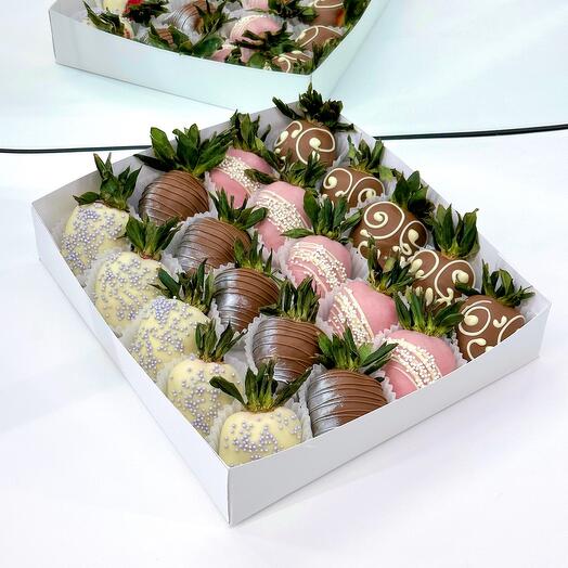 Набор 20шт из клубники в шоколаде