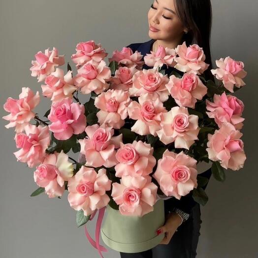 Rosas en Caja