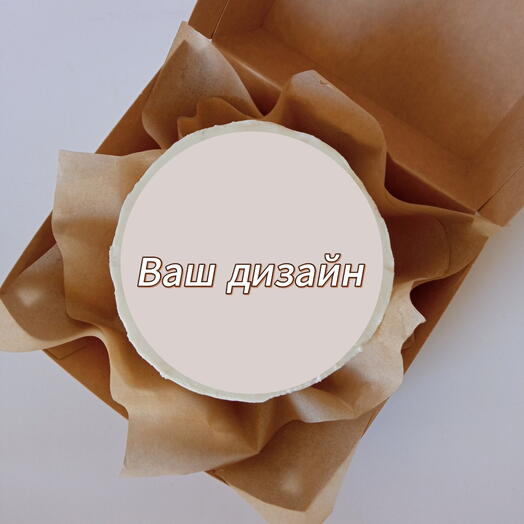 Бенто-торт "Ванильный пломбир"