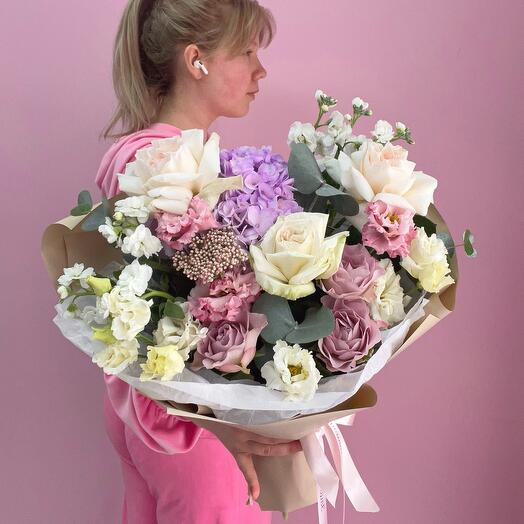 Bouquet of premium flowers "The embodiment of tenderness"