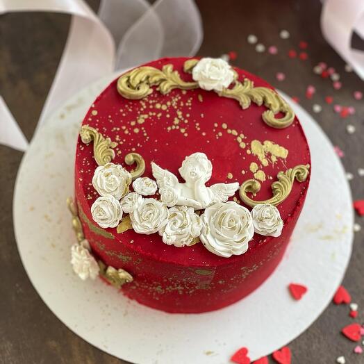 Pastel De Ángel