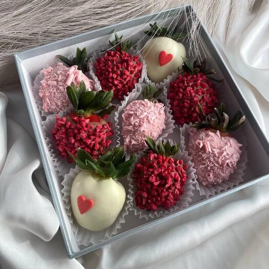 Клубника в шоколаде 9 шт️️️️️♥️