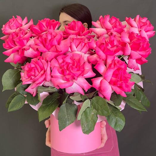 Цветы в коробке